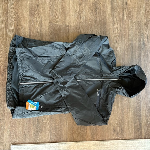 Columbia Womens Switchback II Lined Long Rain Jacket NWT XXL - Picture 2 of 9